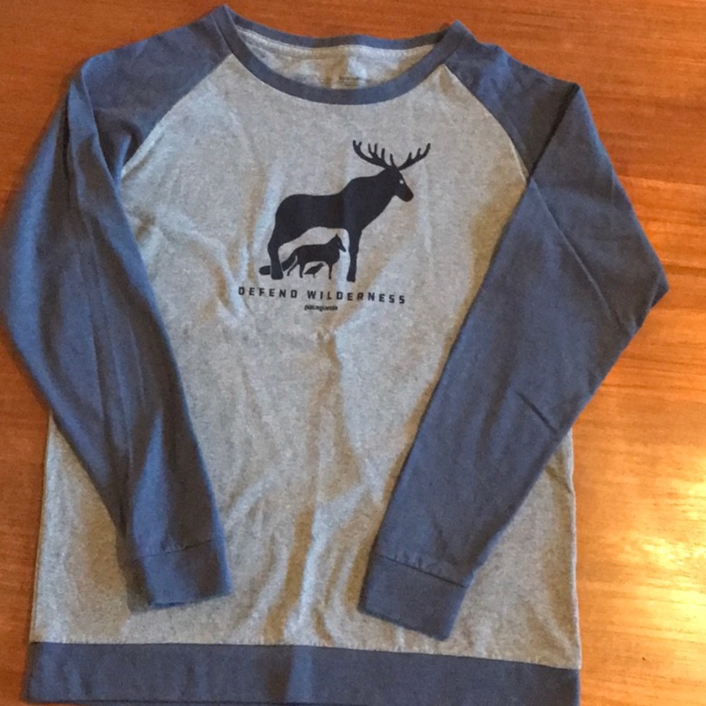 PATAGONIA DEFEND WILDNERNESS LONG SLEEVE T-SHIRT